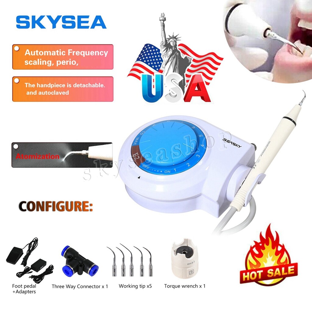 For Cavitron EMS Dental Ultrasonic Piezo Scaler with Handpiece 5*Tips G P