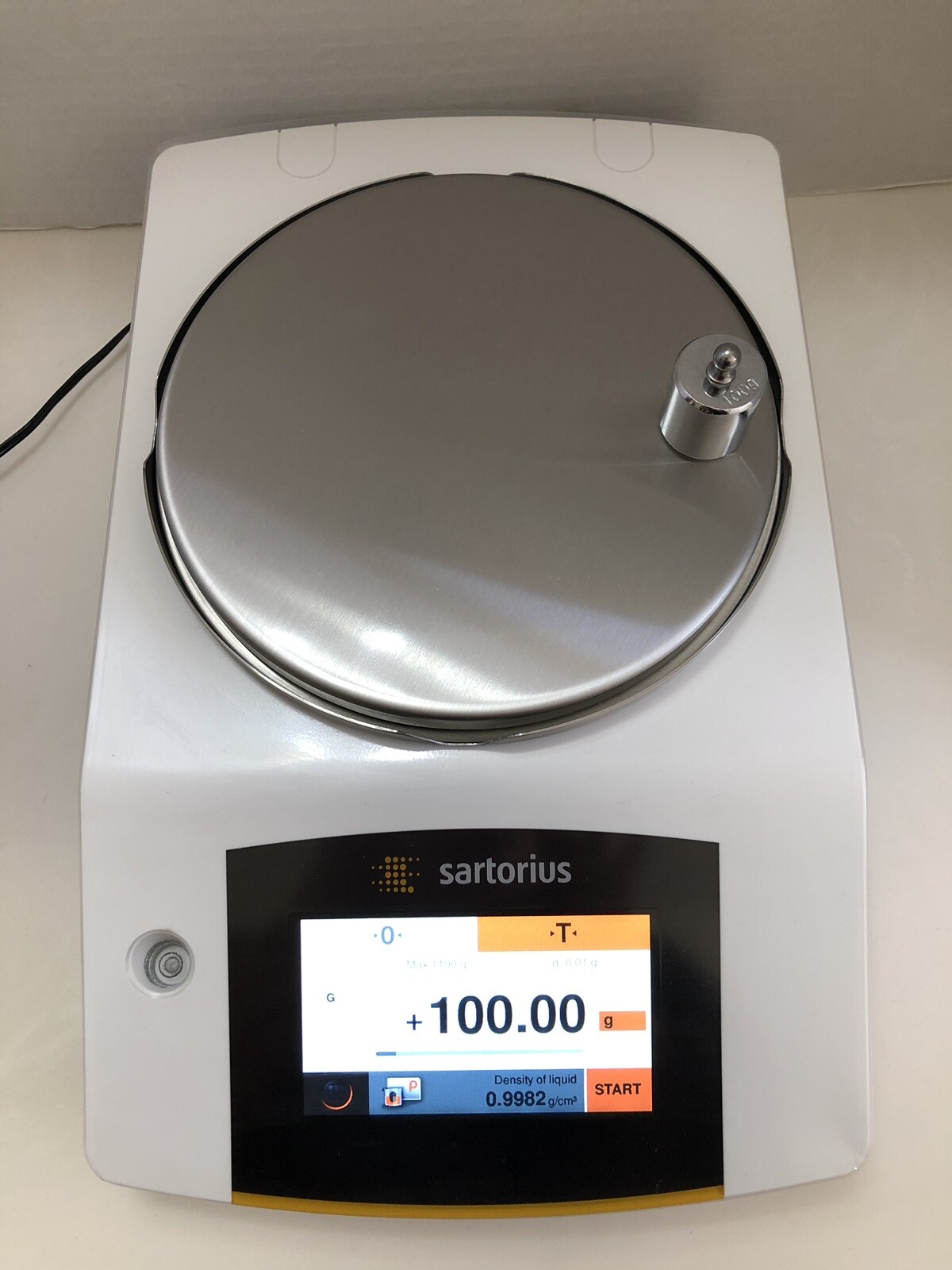 Tested Sartorius Practum 1102-S Balance 1.1kg 0.01g Touch Screen Mettler XS Deal