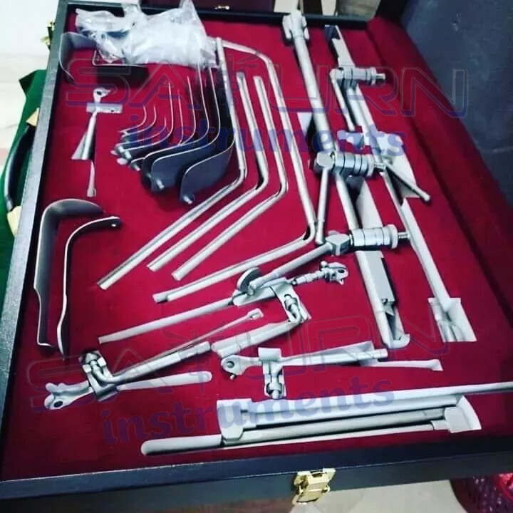 Premium Thompson Surgical Retractor Set For Liver Transplant Stainless Steel