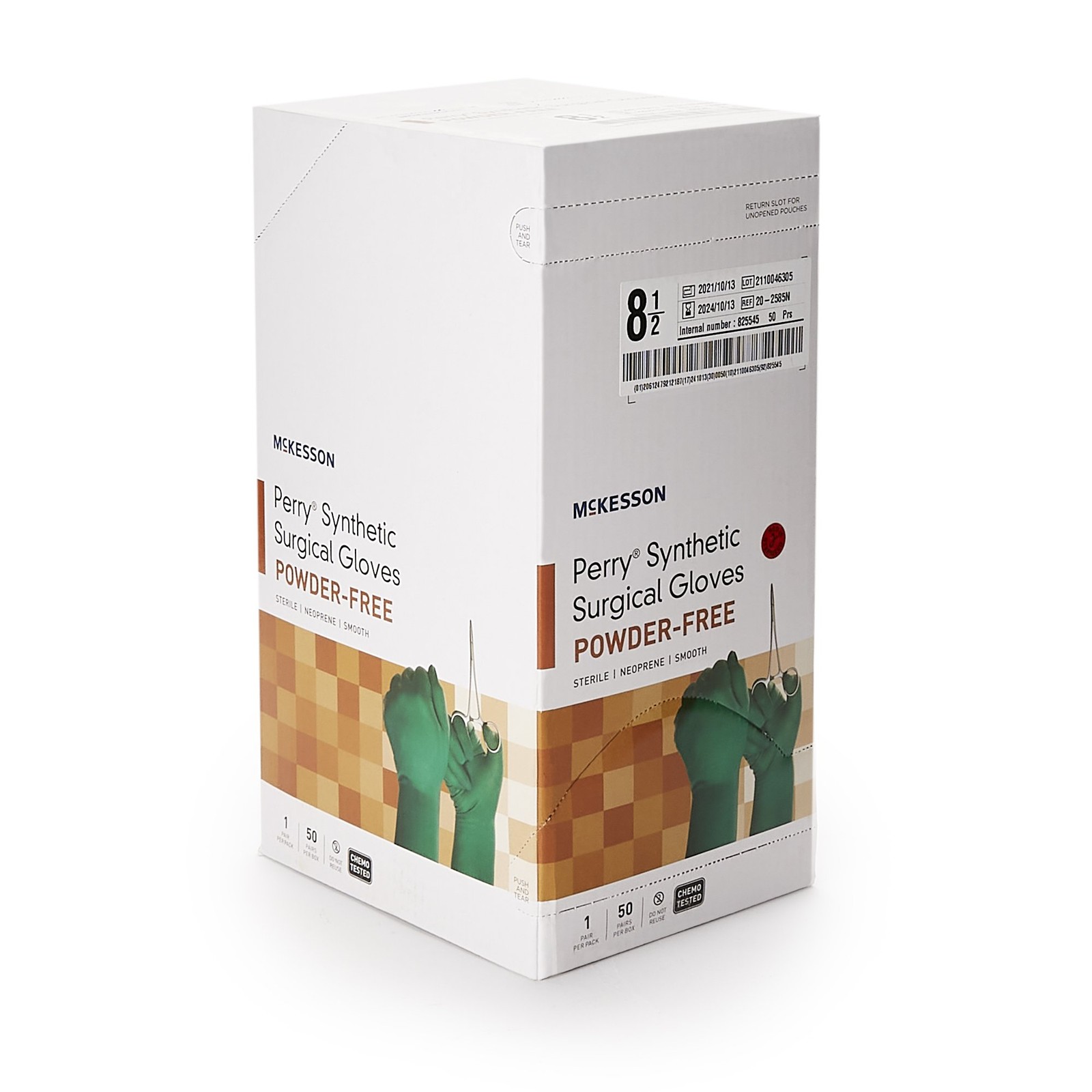 McKesson Polychloroprene Surgical Glove – 50 per Box