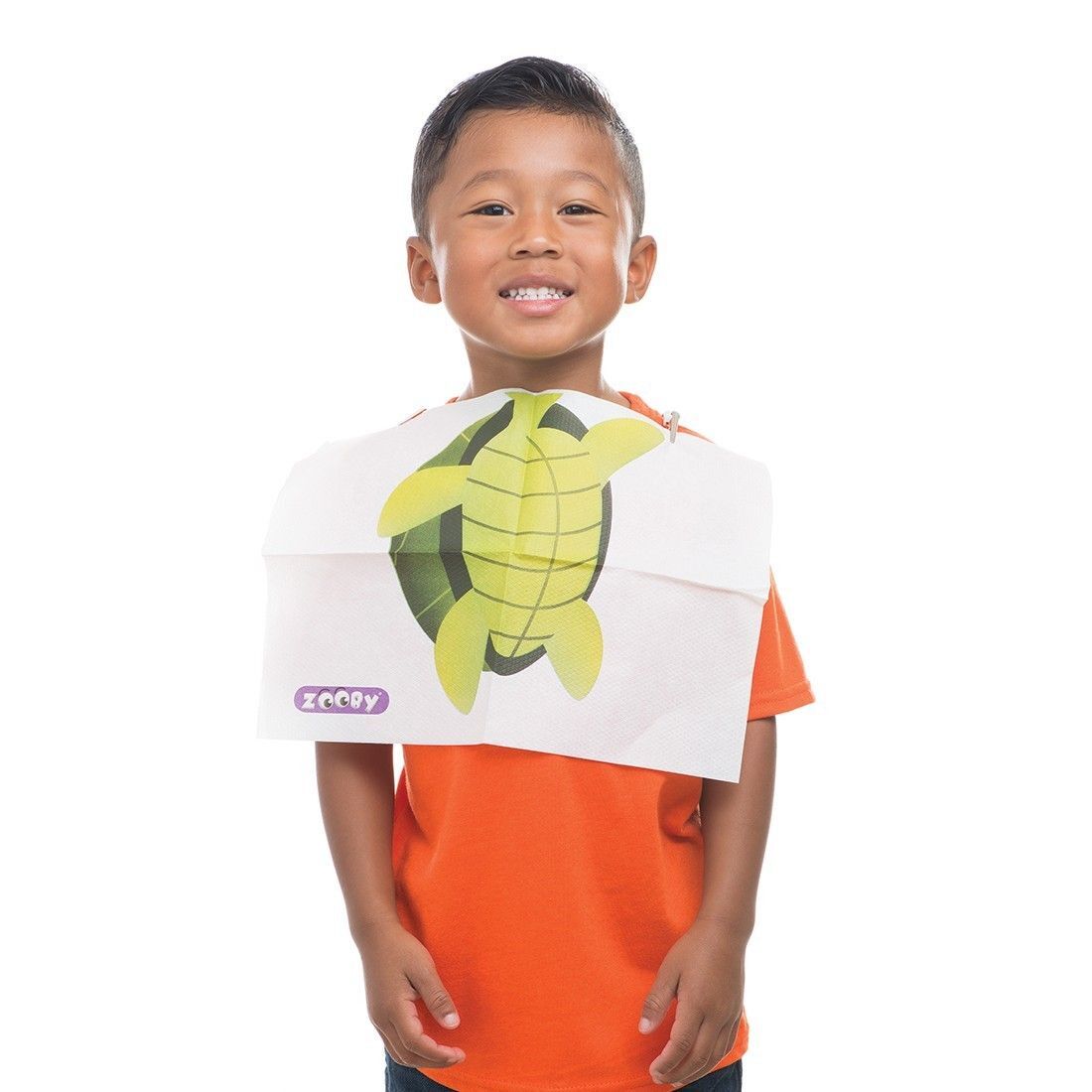 Dental Zooby Bibs, Disposable Waterproof Three Layers Dental Bibs, 13.5 x 9 inch