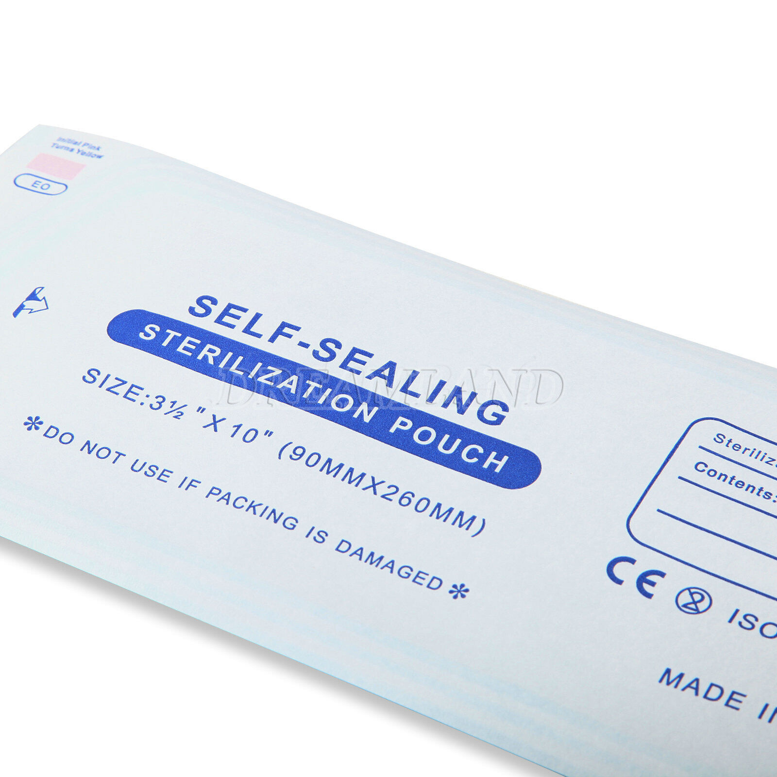 Sterilization Pouches- 3.5 ” x 10 ” Dental Self Seal Pouch Bag 200 Bags