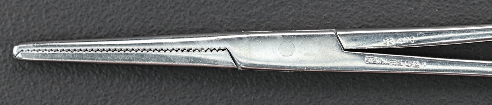 Codman 33-4110 Rochester-Ochsner Forceps, Straight, 1×2 Teeth, 167mm (6.5″)