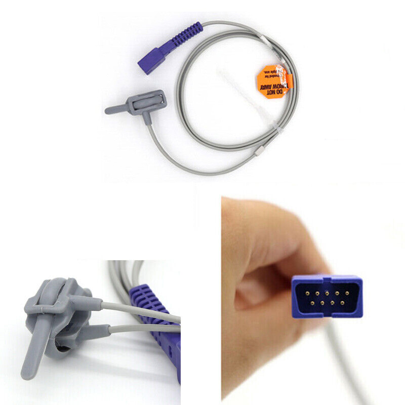 3PC Finger SPO2 Sensor Blood Oxygen Probe fit for Patient Monitor