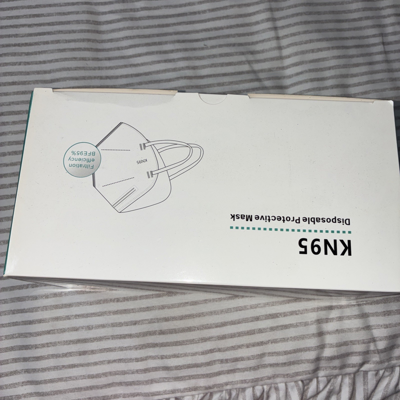 KN95 Face Mask 95% Filter Disposable Respirator 5-Ply Protective Cover