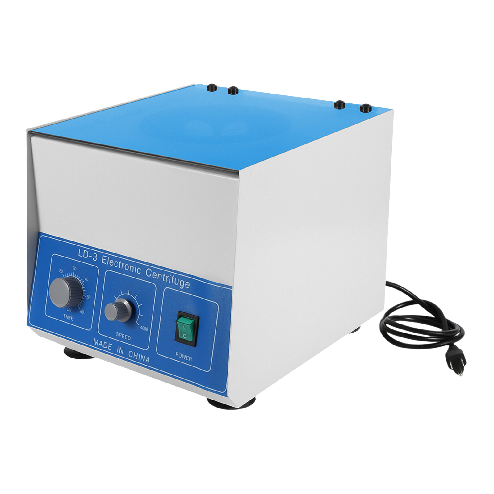 50mlx6 Electric Lab Benchtop Centrifuge 4000rpm Desktop Centrifuga Machine LD-3