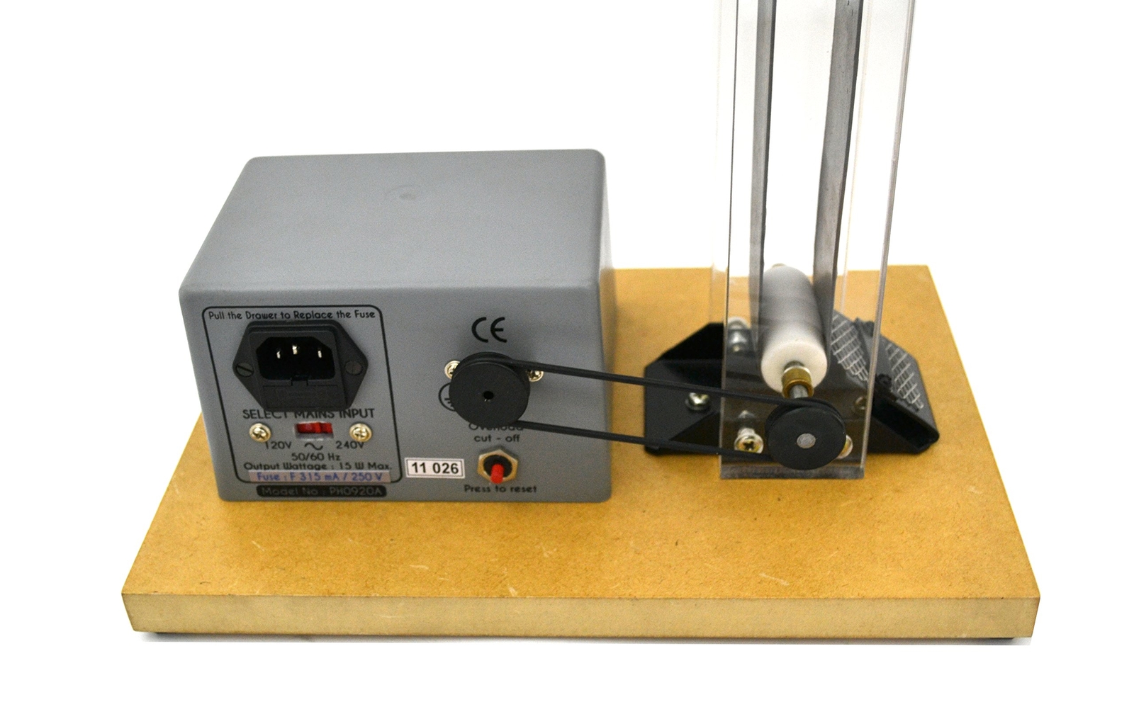 Eisco Labs Van De Graaff Generator – Motor Driven220/240V, 50/60Hz
