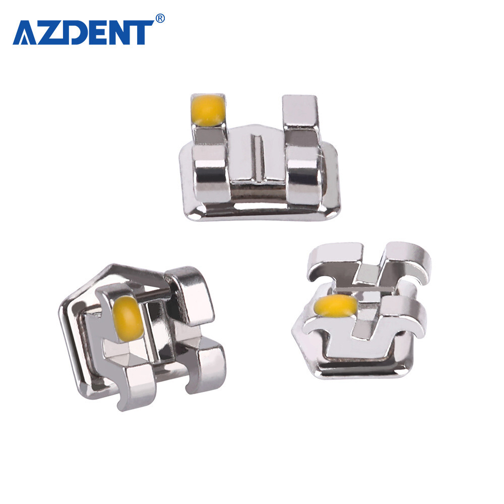 10 Sets AZ Dental Orthodontic Brackets Braces Standard Roth.022 Hooks 3-4-5