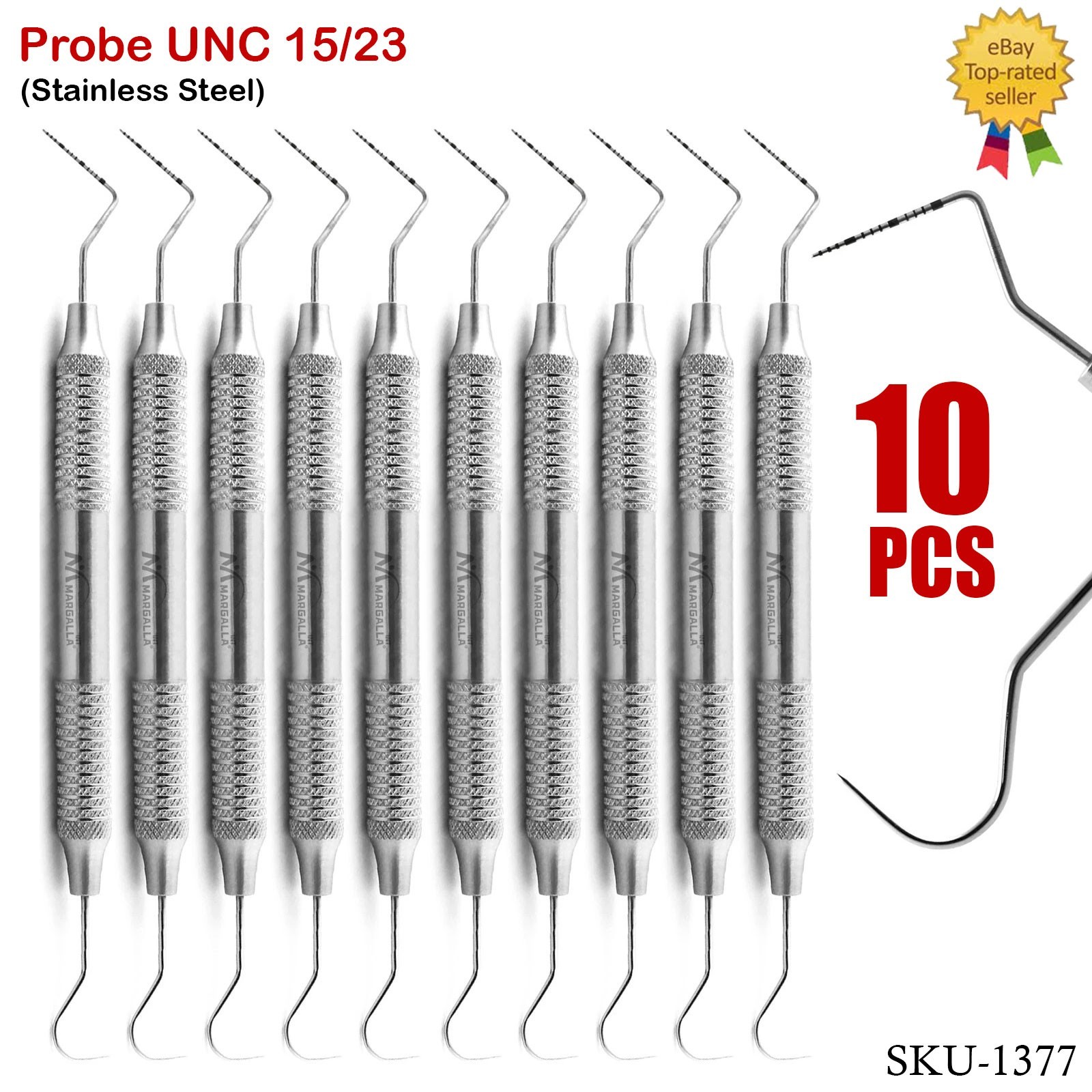 Dental Explorer-Probe 23/15UNC Hollow Handle, High Quality Dental Instruments