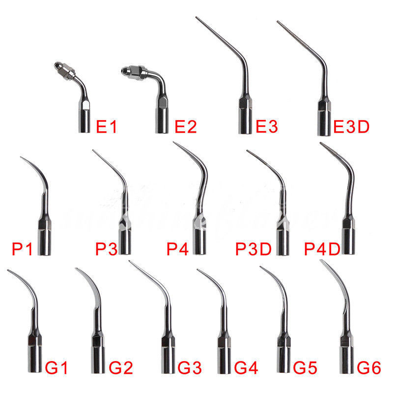 Dental Ultrasonic Scaler Scaling Endo Perio Tip Fit EMS Woodpecker Handpiece