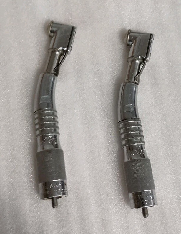 (2) MIDWEST Dental Manufacturing CARBO DENT HANDPIECE HEAD(s) Made in USA