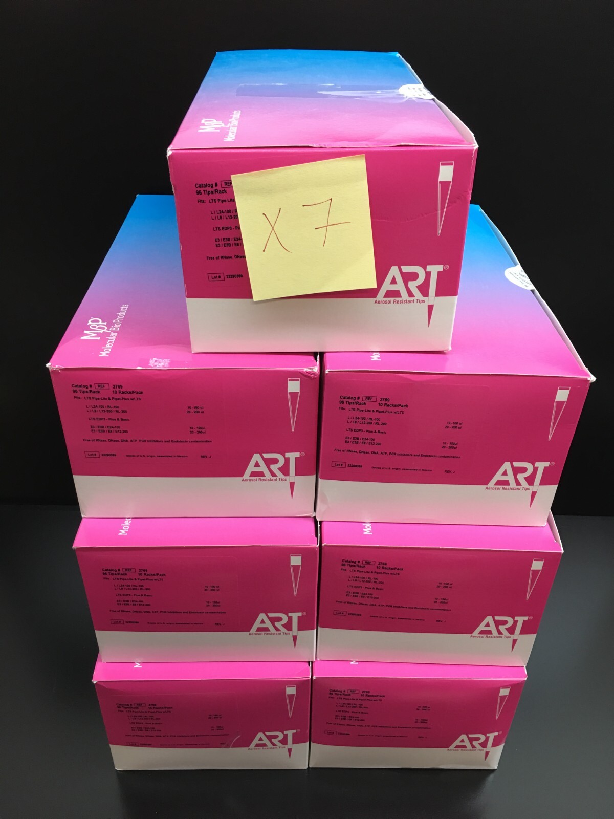 Thermo REF 2769 MBP Molecular BioProducts ART 200L Pipette Tips fits Rainin LTS