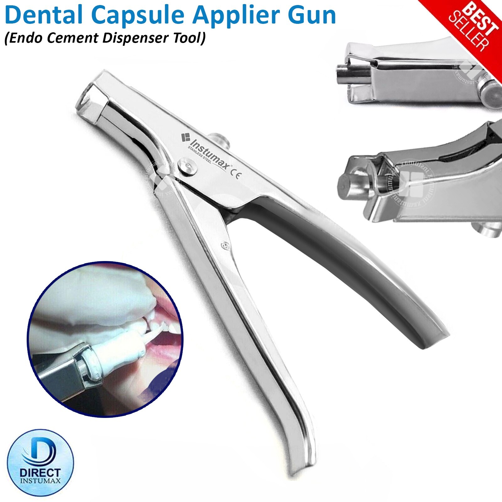 Dental Capsule Applier Applicator Caps– Activator Gun for GC Fuji SDI, Autoclave