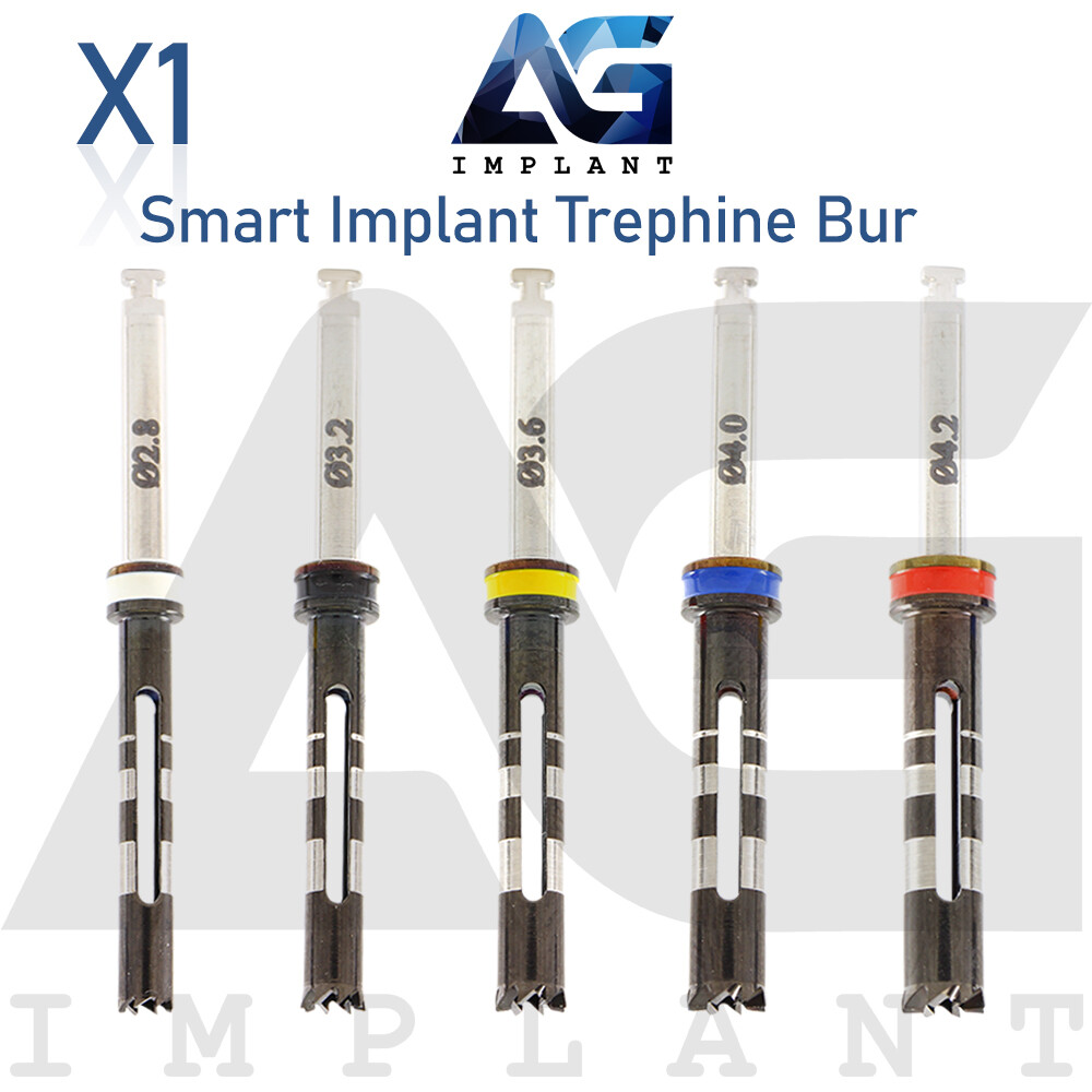 DNT² Smart Trephine Burs Drills External Irrigation Surgical Dental