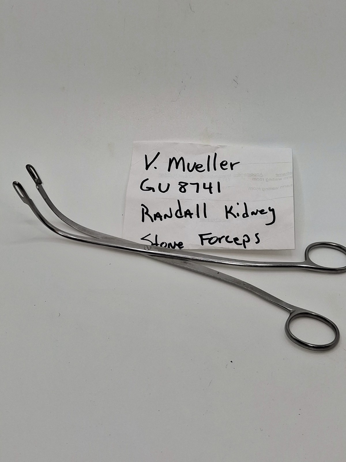 V. Mueller GU8741 Randall Kidney Stone Forceps