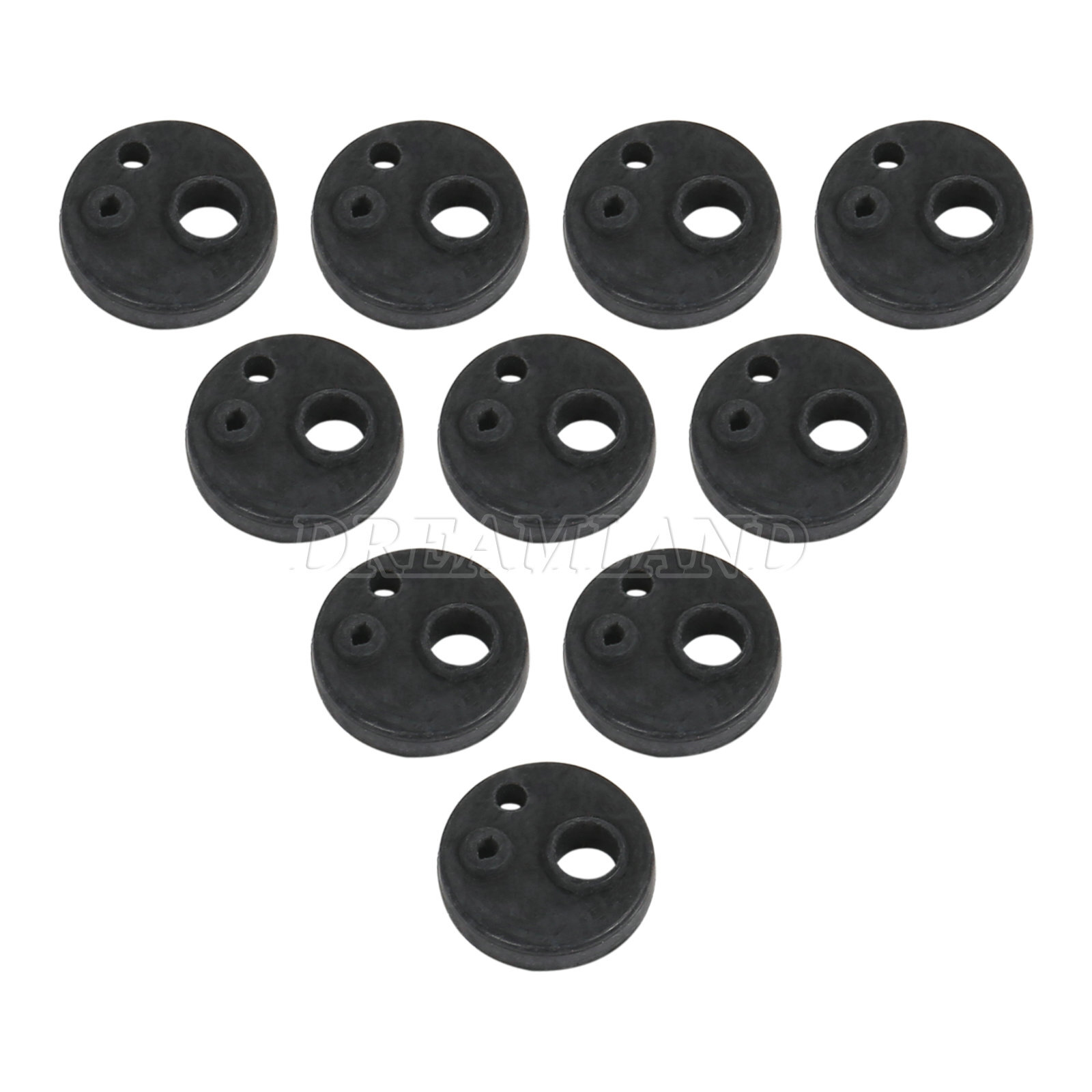 10-50PCS Dental Rubber Seal Gasket 2/4 hole for High Low Speed Handpiece Turbine