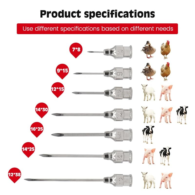Veterinary Pins Cattle Poultry 10Sticks Suitable for Pigeons Ducks Small Animals