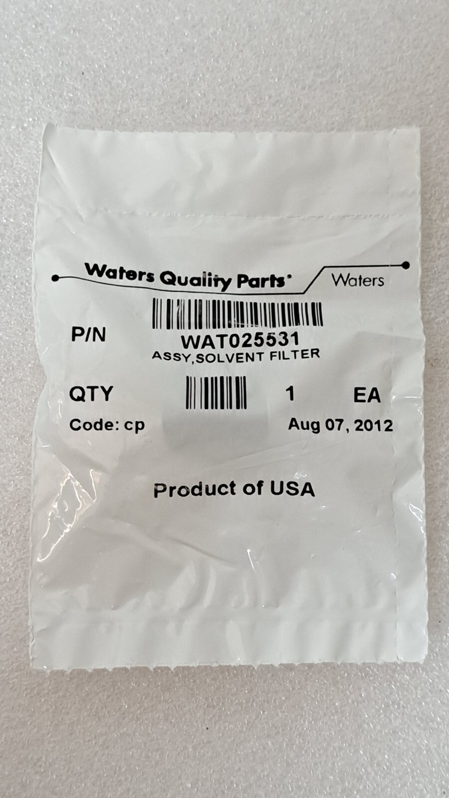 Waters 515 Performance Maintenance Kit Part No. WAT052587 NEW Old Stock