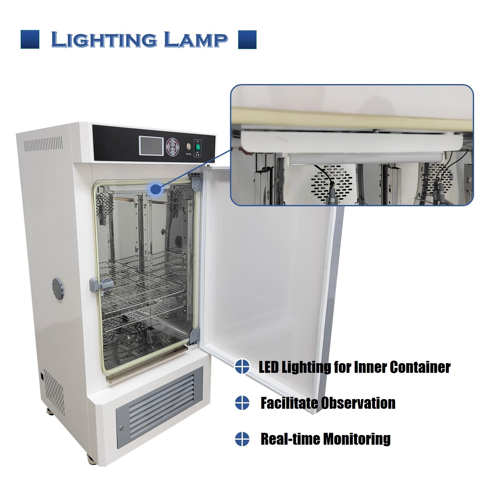 220V Constant Temperature&Humidity Incubator 41-149°F Inside Humidify Incubator