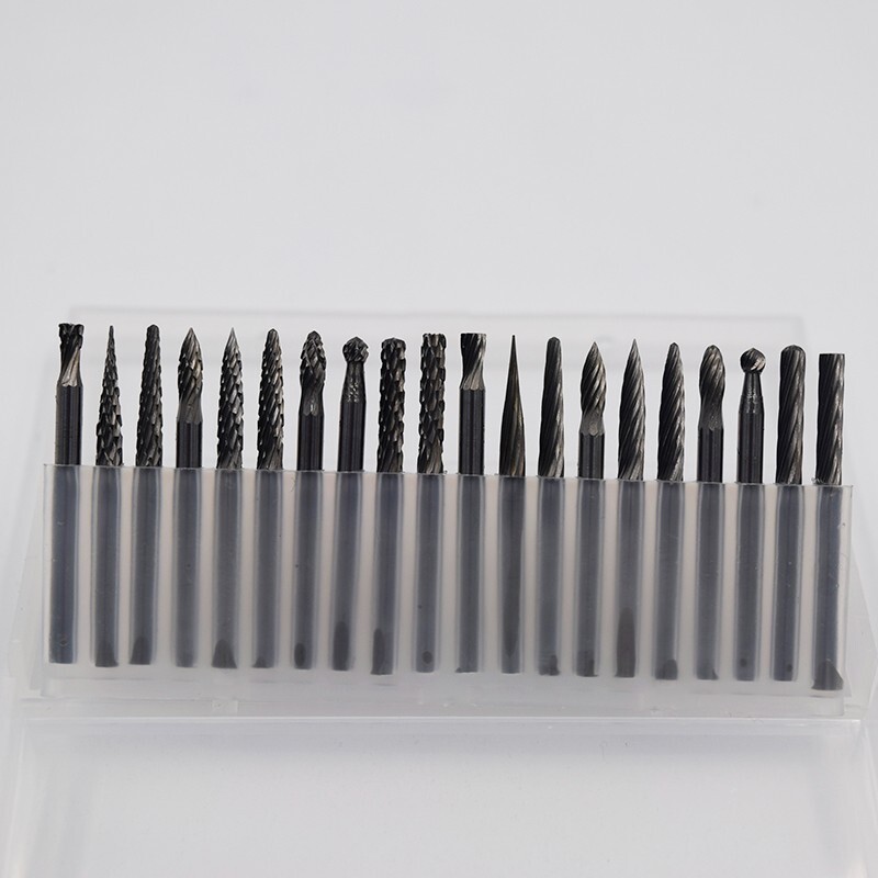 20Pcs/Set Dental Cutter Rotary Burr Set Lab Steel Polishing Carbide Drills 3 Set