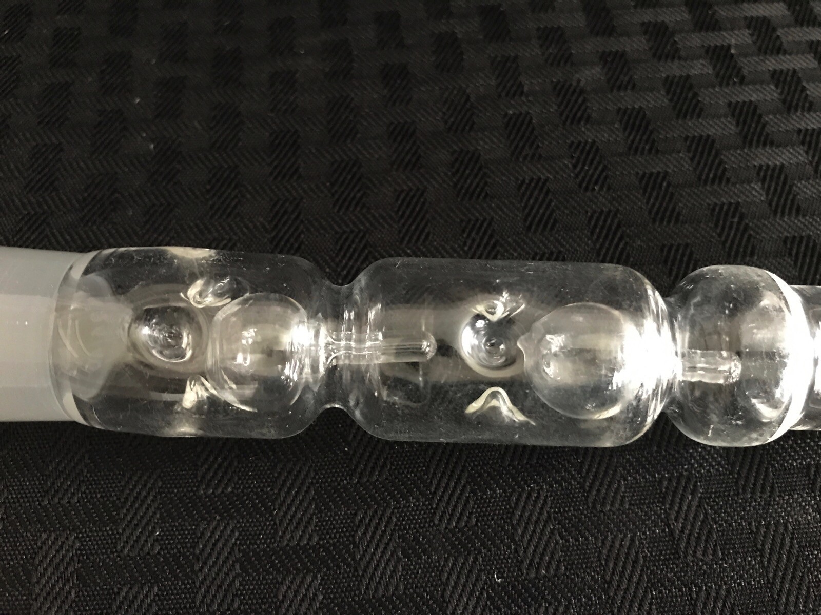 QUARK Glass 24/40 118-160mm EL Snyder 2-Ball Chamber Distillation Column B