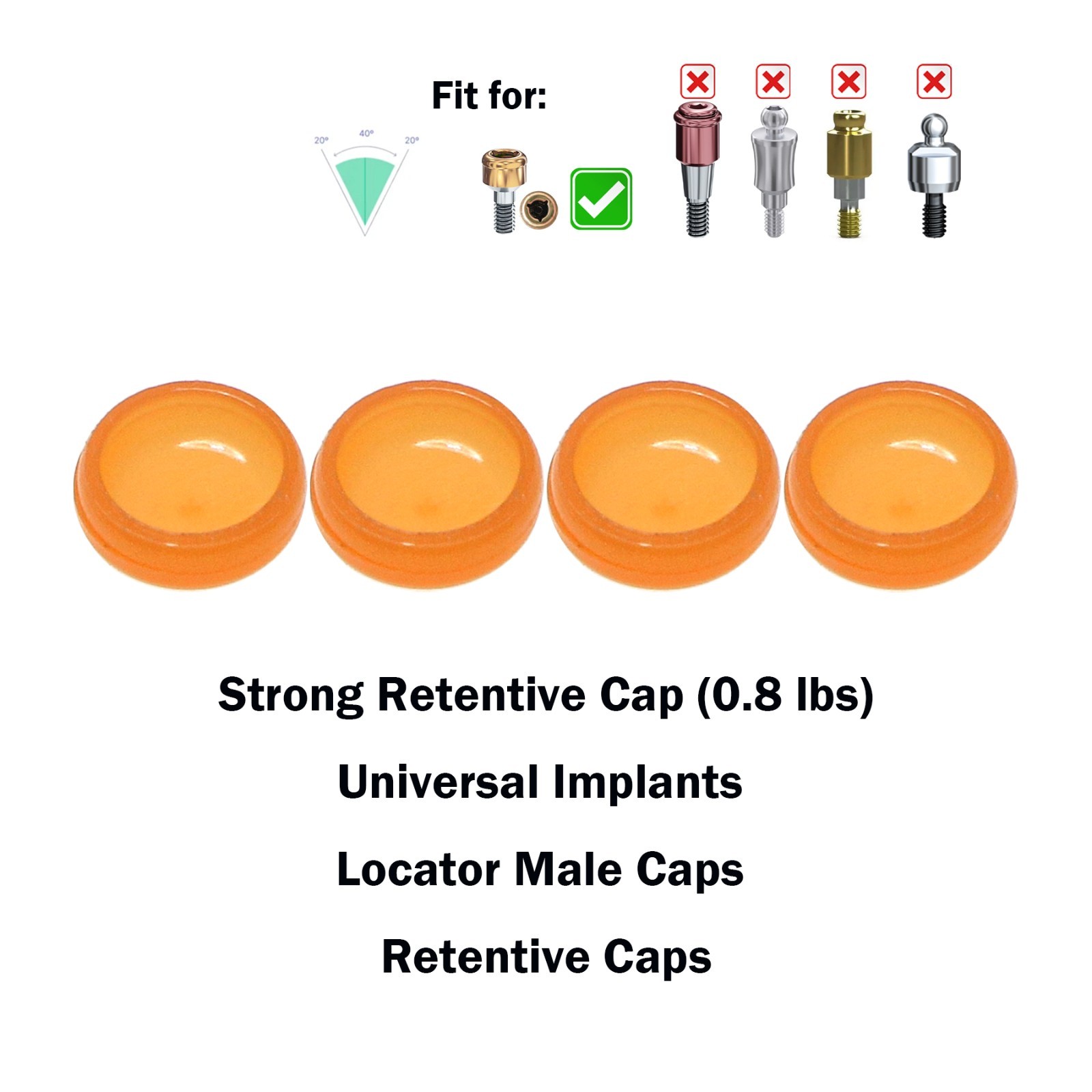 US Locator Tapered Abutment for Nobel Active Biocare Conical Connection NP 1-5mm