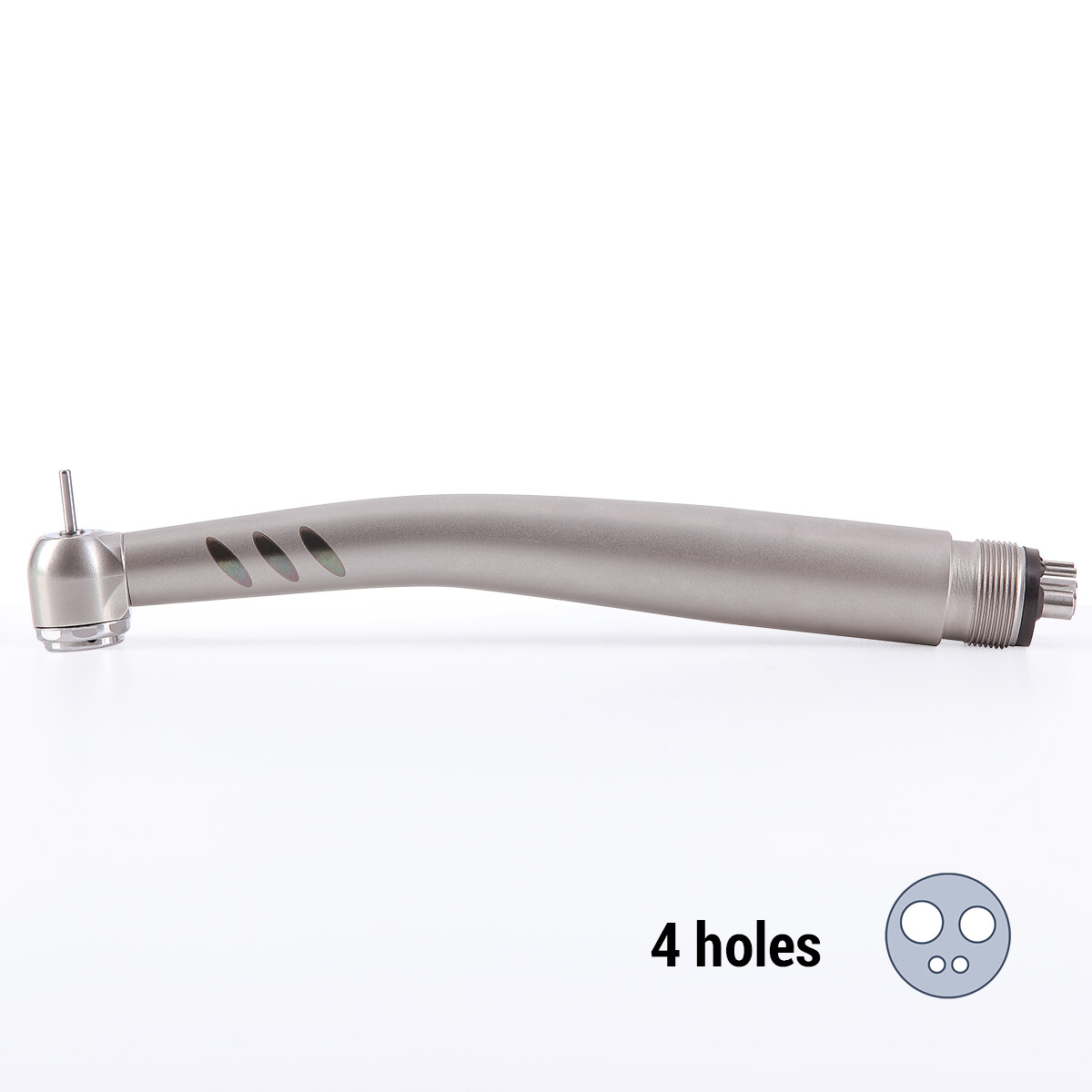 Dental High Speed Handpiece Torque Head 3 Water Spray Stainless Body 2 /4Holes