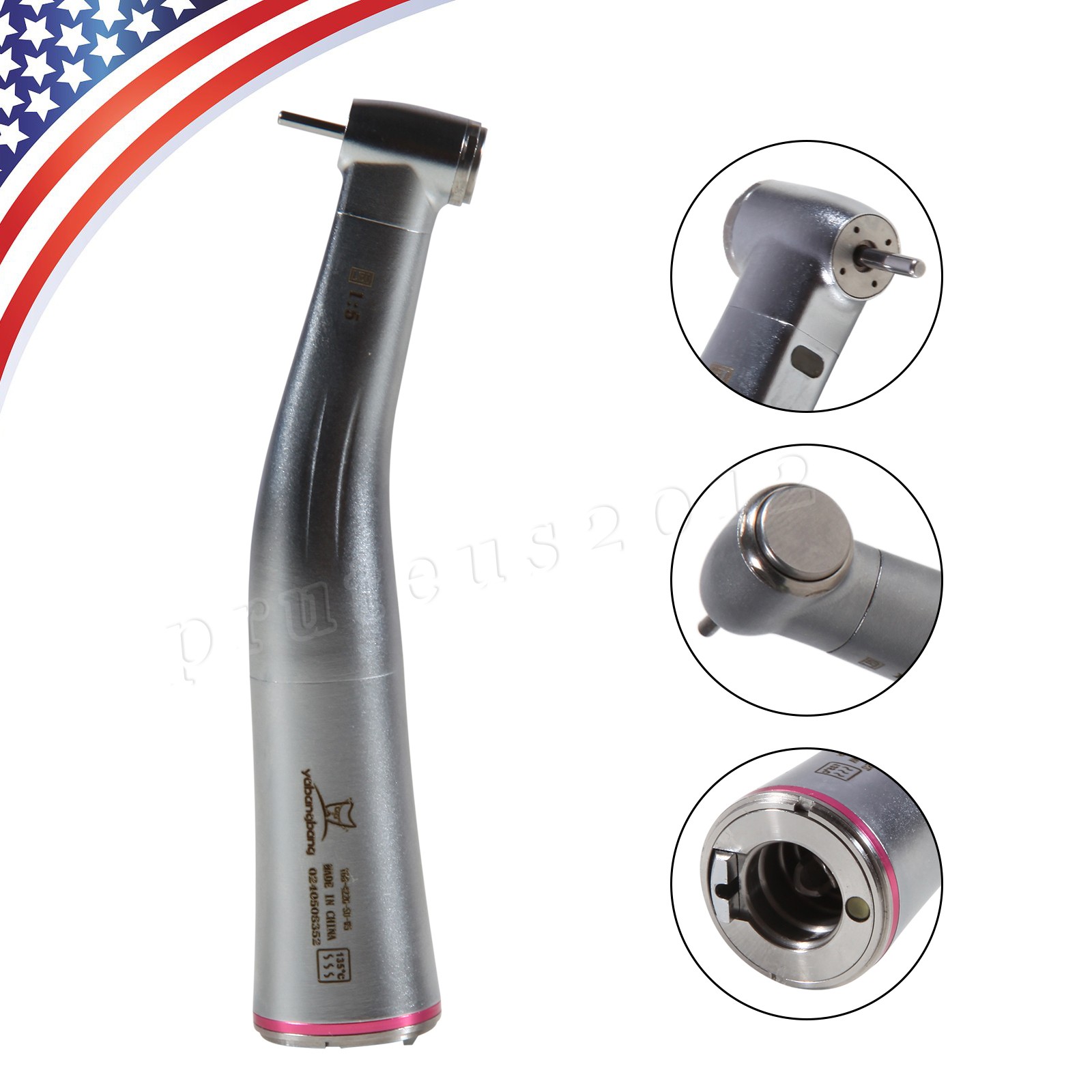 Portable Dental Ultrasonic Scaler Handpiece + Tips fit Cavitron EMS WOODPECKER
