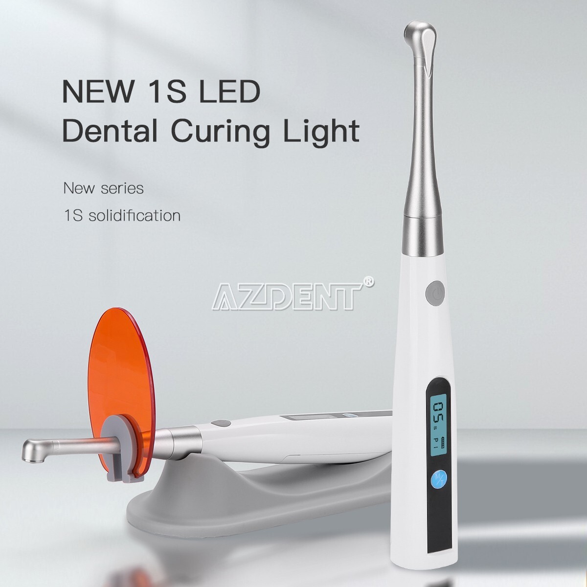 Dental LED Curing Light Lamp 1 Second Solidification 800-1400mw/cm² 440-480nm