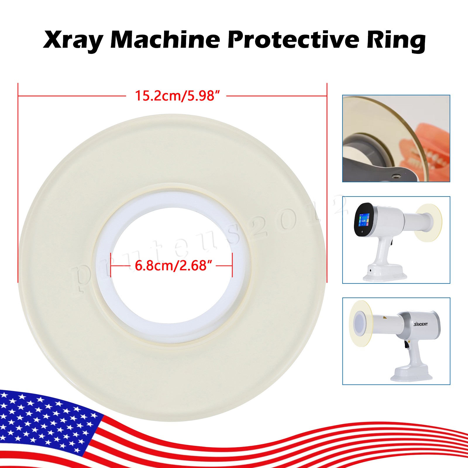 1Pc Dental Scatter Shield Protective Ring for SANDENT X Ray Machine ONLY