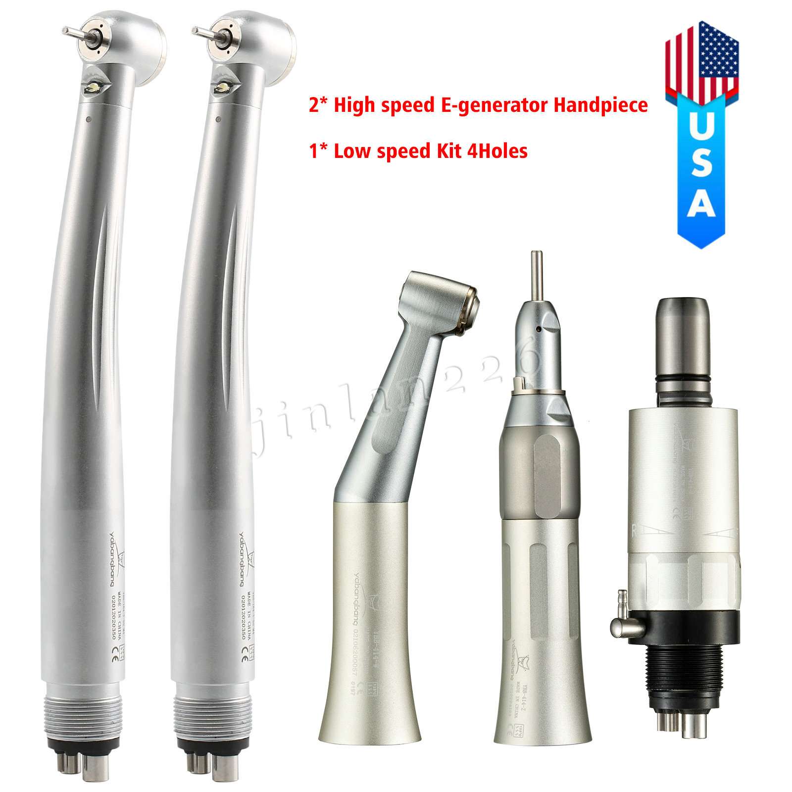 Pana Max Dental High and Low Speed Handpiece Kit 2Hole /4 Hole