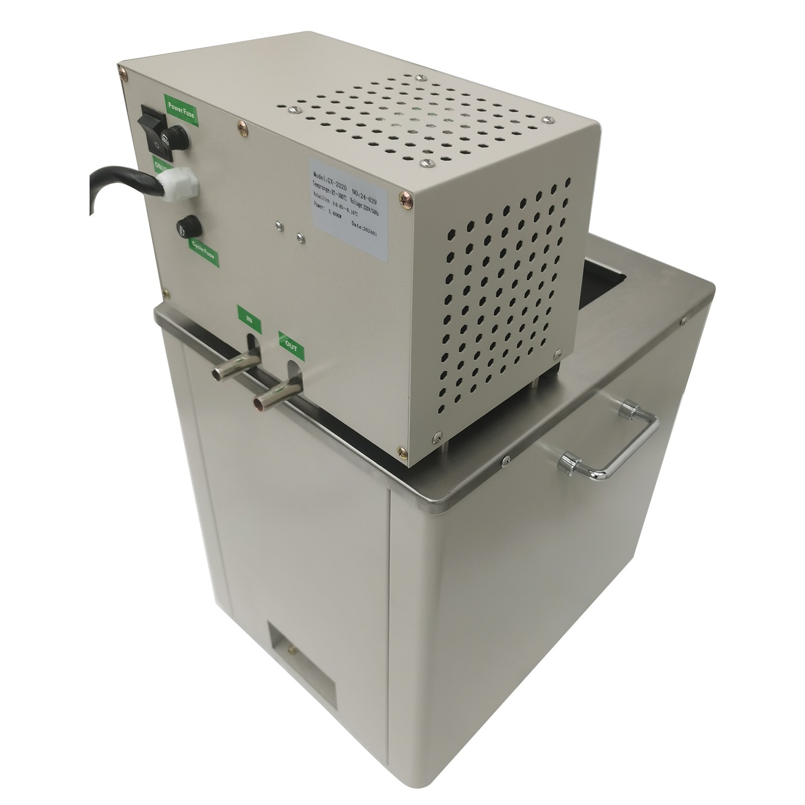 20L High Temperature Circulator Lab Chemical Pilot Reactions Distillation Heater