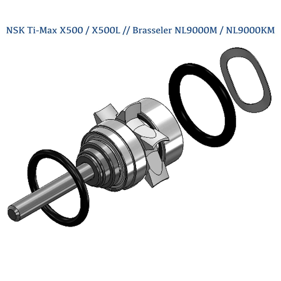 [NSK TiMAX NL 9000 M•SM•KM•WM•BM] NSK X500/X500