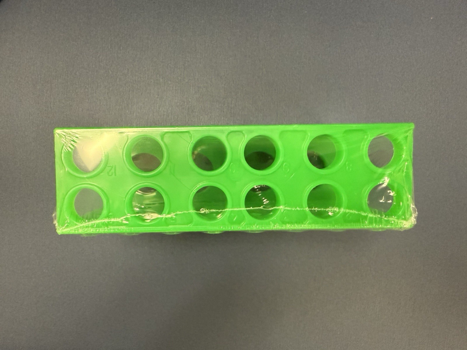 Four Way Autoclave Safe Plastic Tube Racks. Brand New In Packaging