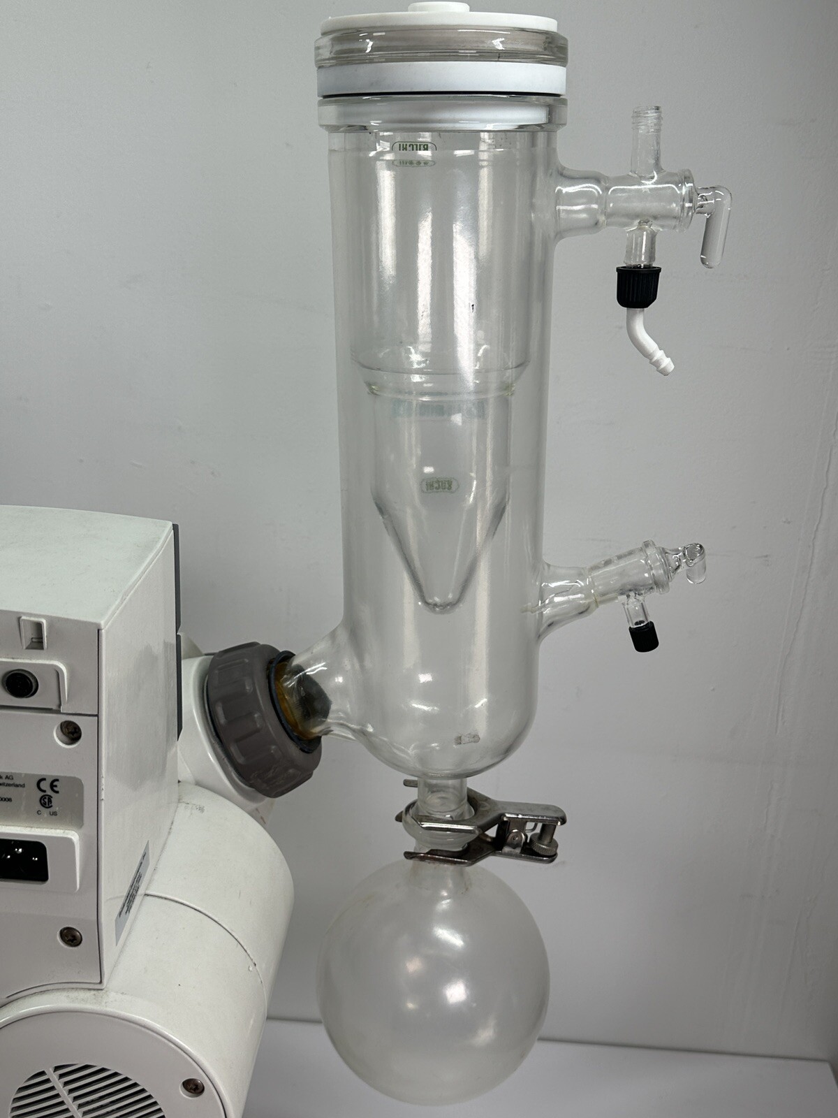 Buchi R-205 Rotary Evaporator Rotavapor w/ B-490 Heating Bath, Tested Working