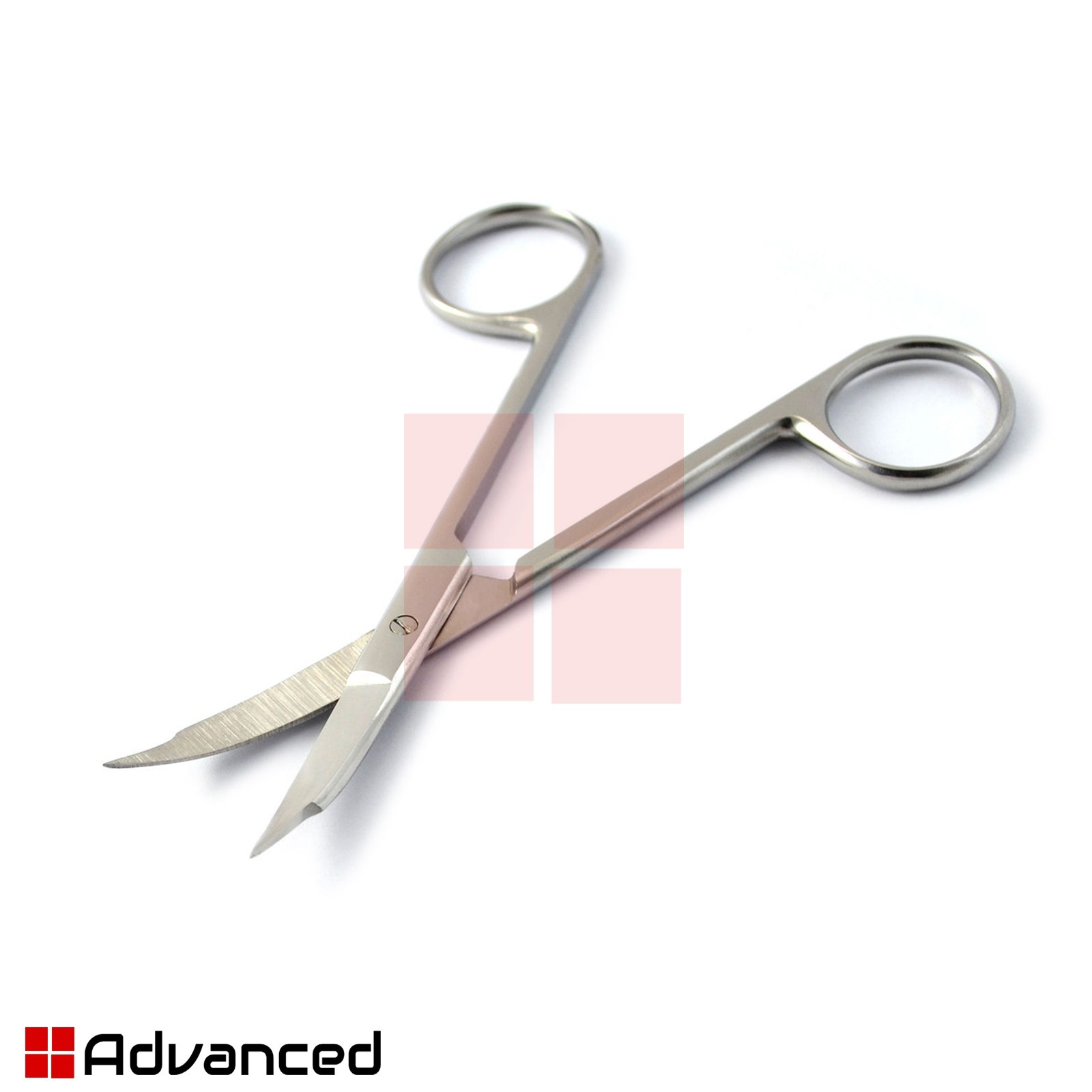 GOLDMAN FOX Scissors Curved Precise Cutting & Trimming Soft Tissue Scissors
