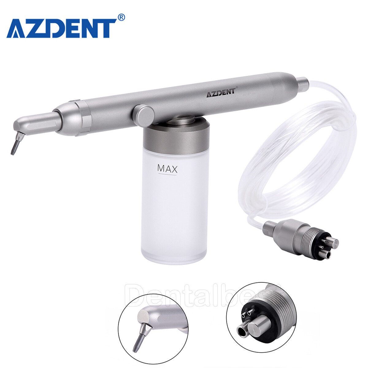 Dental Aluminum Blast Gun Oxide Blaster Air Polisher Microetcher Sandblasting 4H