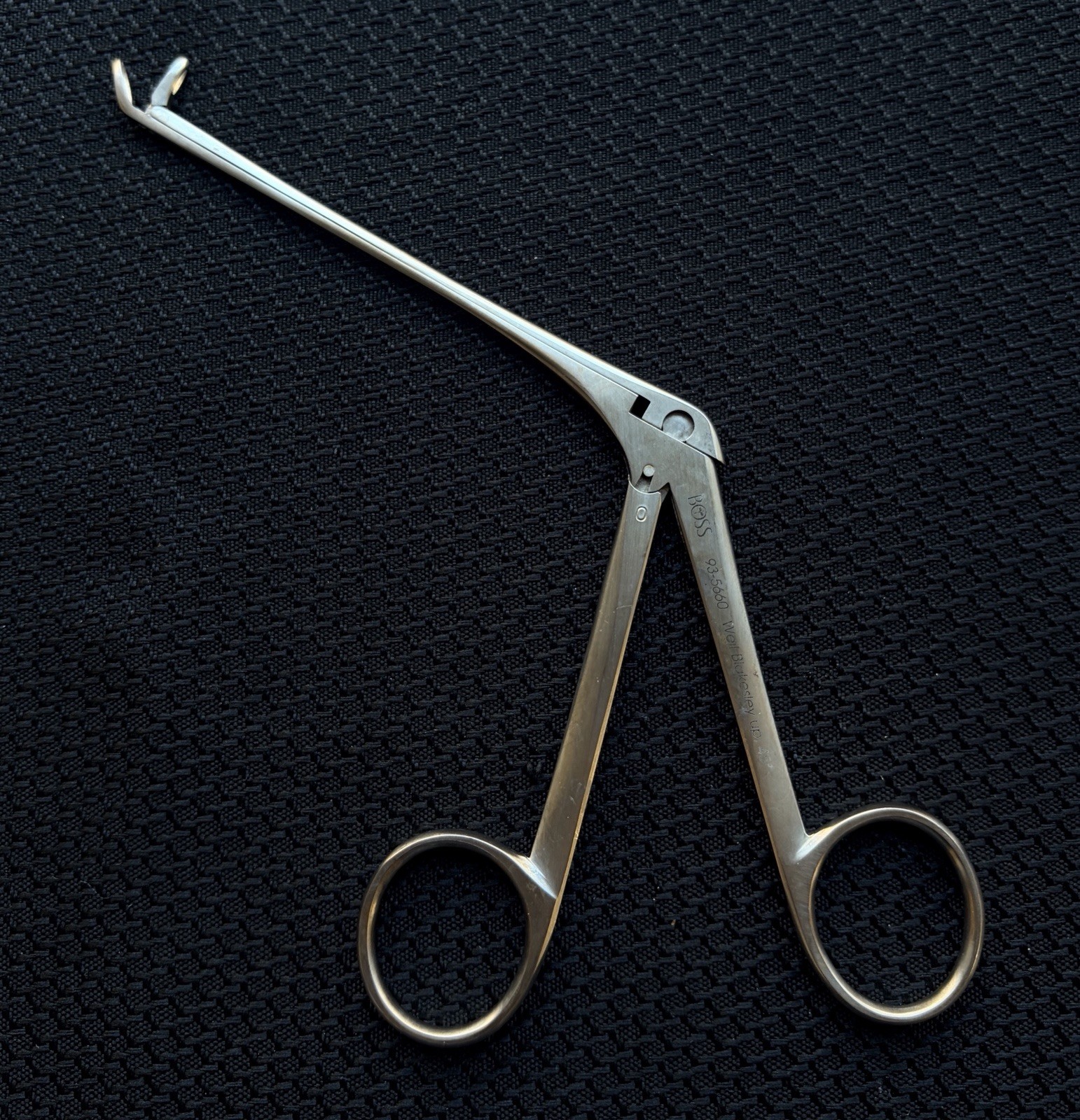Boss Instruments 93-5660 Weil-Blakesley Forceps Up – Angled 45° X 3.5mm, Size 0