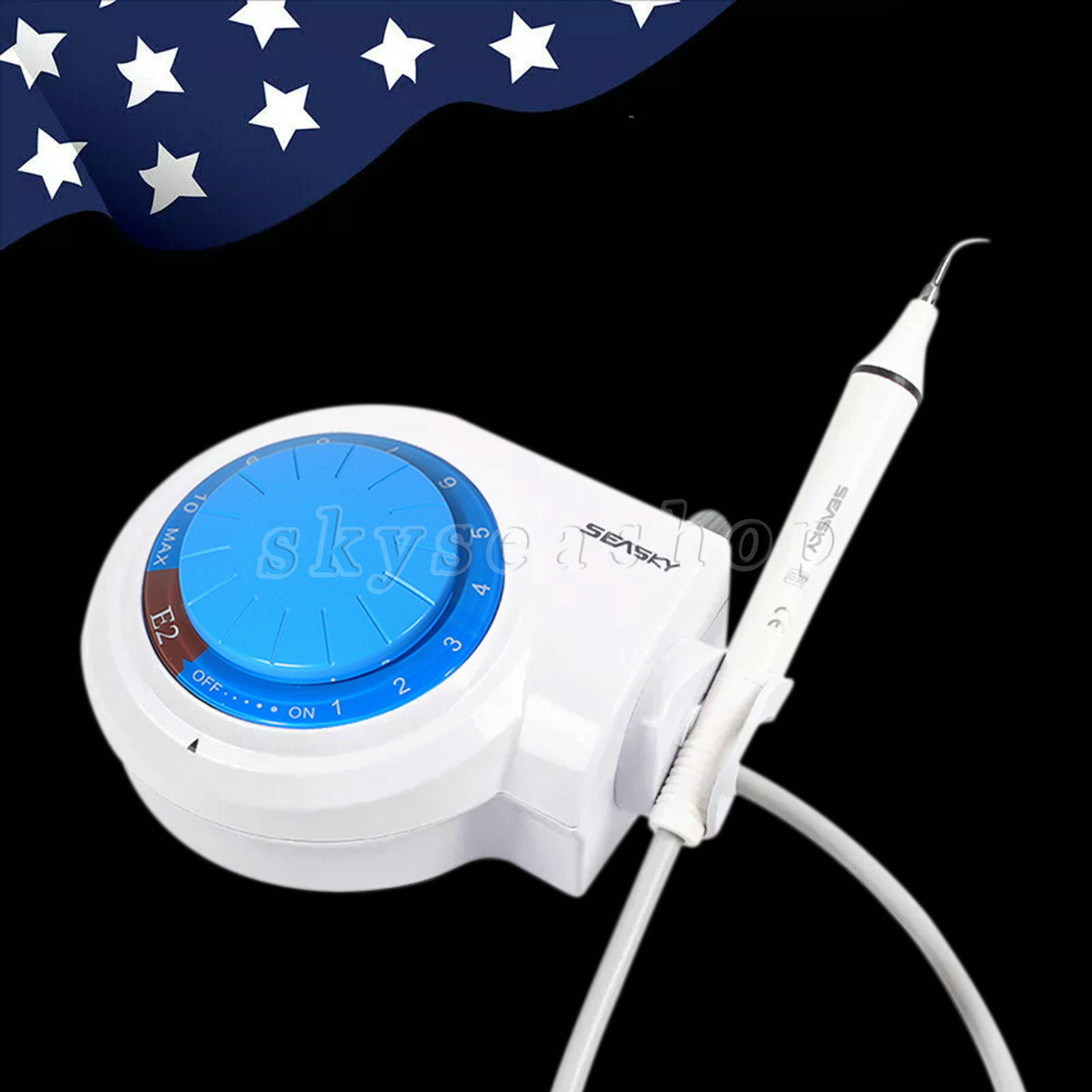Dental Ultrasonic Piezo Scaler Fits SKYSEA EMS Cavitron Handpiece 5 Tips