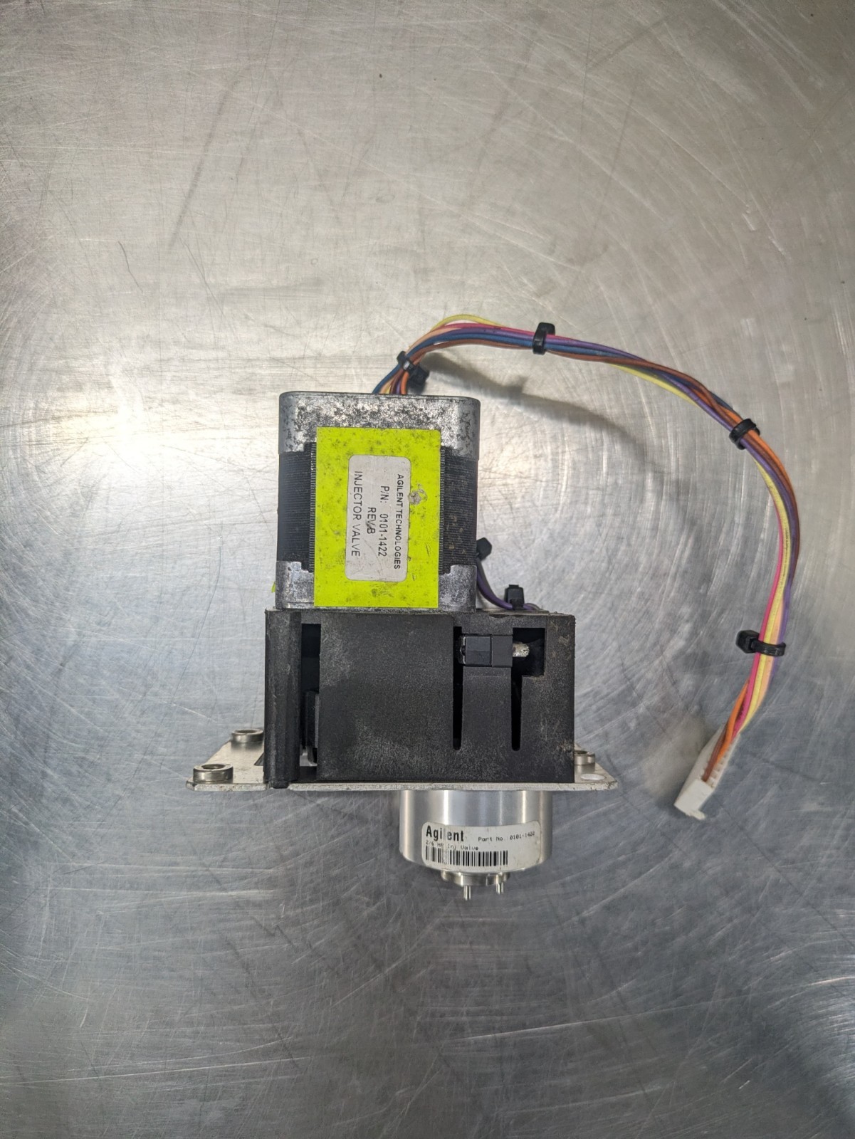 Agilent 2/6 Port Injector Valve with Stepper Motor | P/N 0101-1422 Rev B |