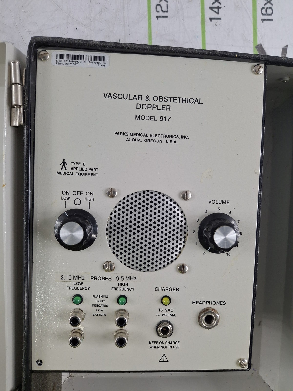 Parks 917 Vascular & Obstetrical Doppler