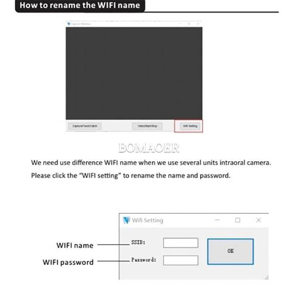 2.0 Mega Pixels Wireless High Resolution VGA Intra-Oral Camera with WIFI MD750AW