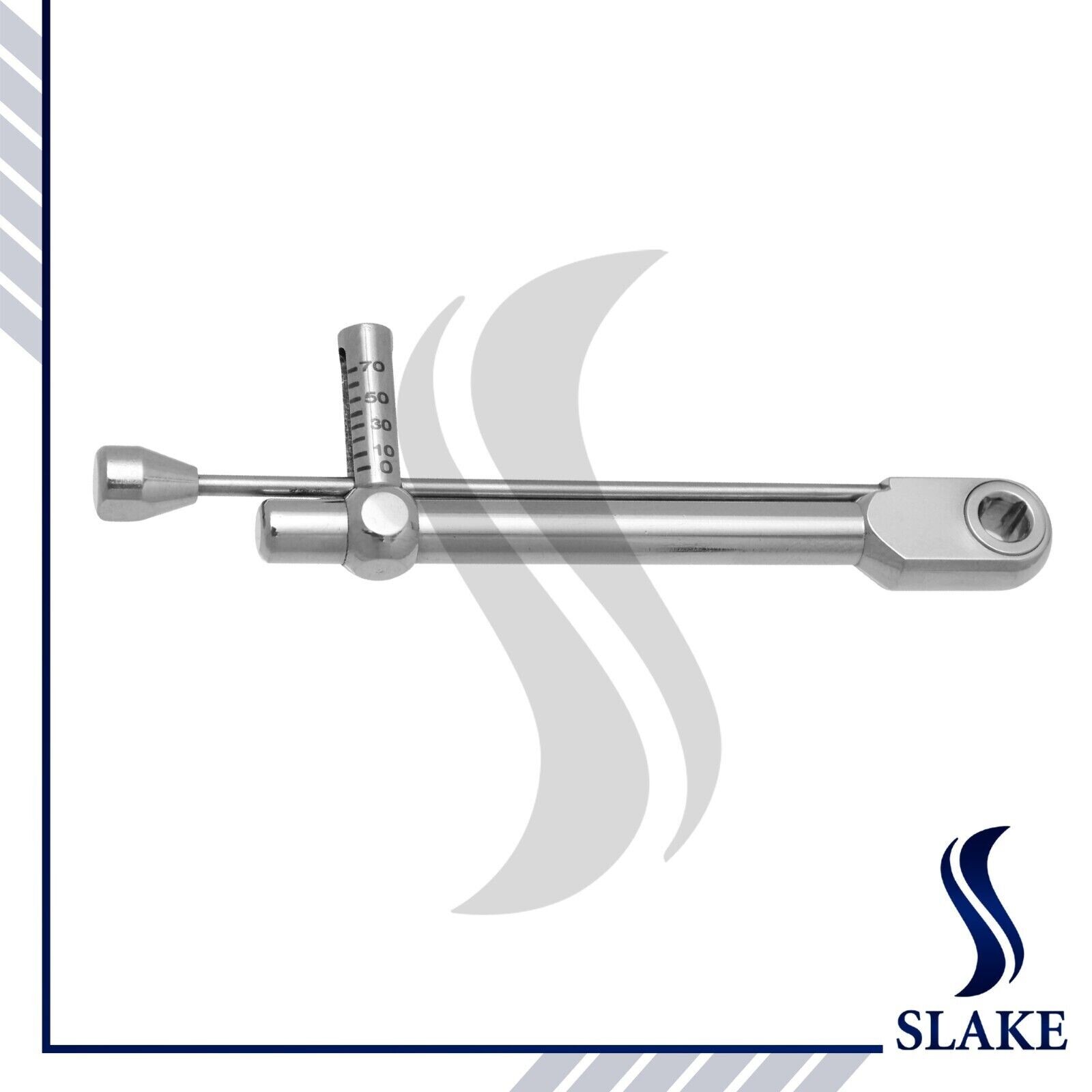 Dental Universal Torque Wrench 10-70 Ncm With 4.0mm Square Fix Pocket CE 10-40