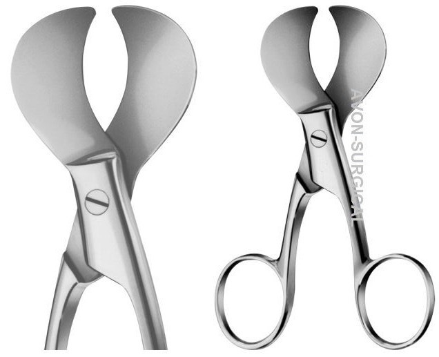 NEW UMBILICAL CORD SCISSORS 4″ GYNO SURGICAL INSTRUMENTS HIGH QUALITY