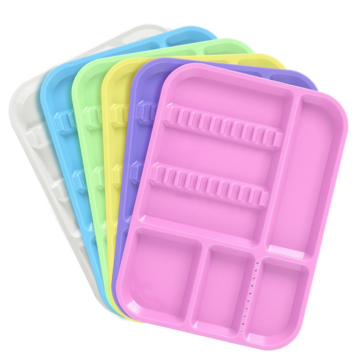 Dental Instrument Tray Autoclavable Plastic Setup Divided Trays for Medical
