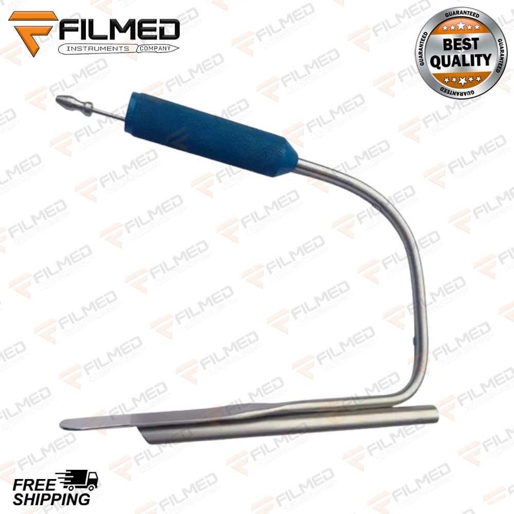 Emory Endoscopic Retractor For 10mm Scope, w/Suction, w/Locking Mechanism
