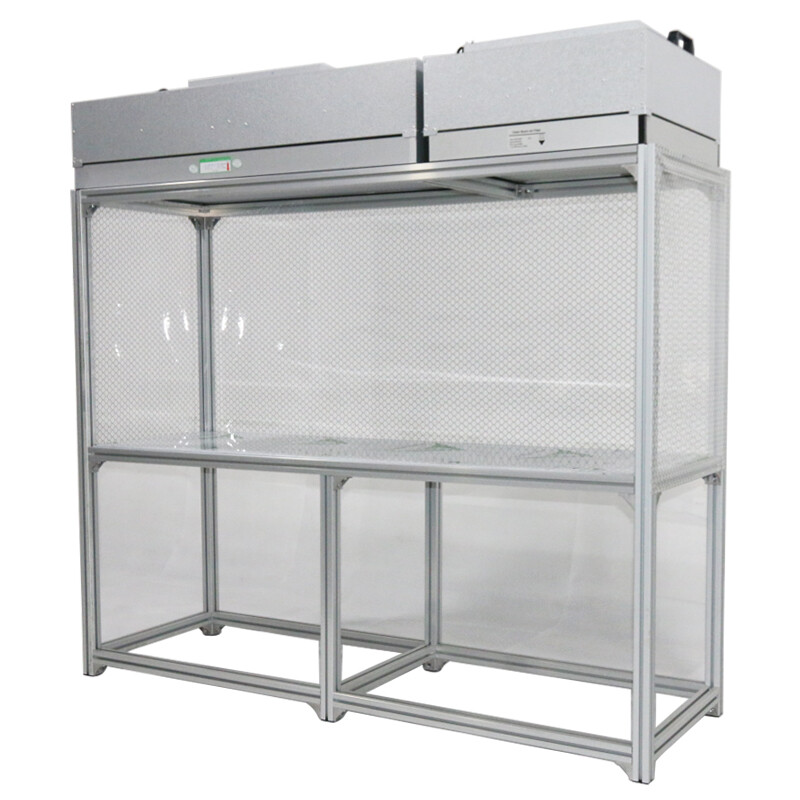 Intbuying Vertical Laminar Flow Hood Air Flow Clean Bench Workstation with HEPA