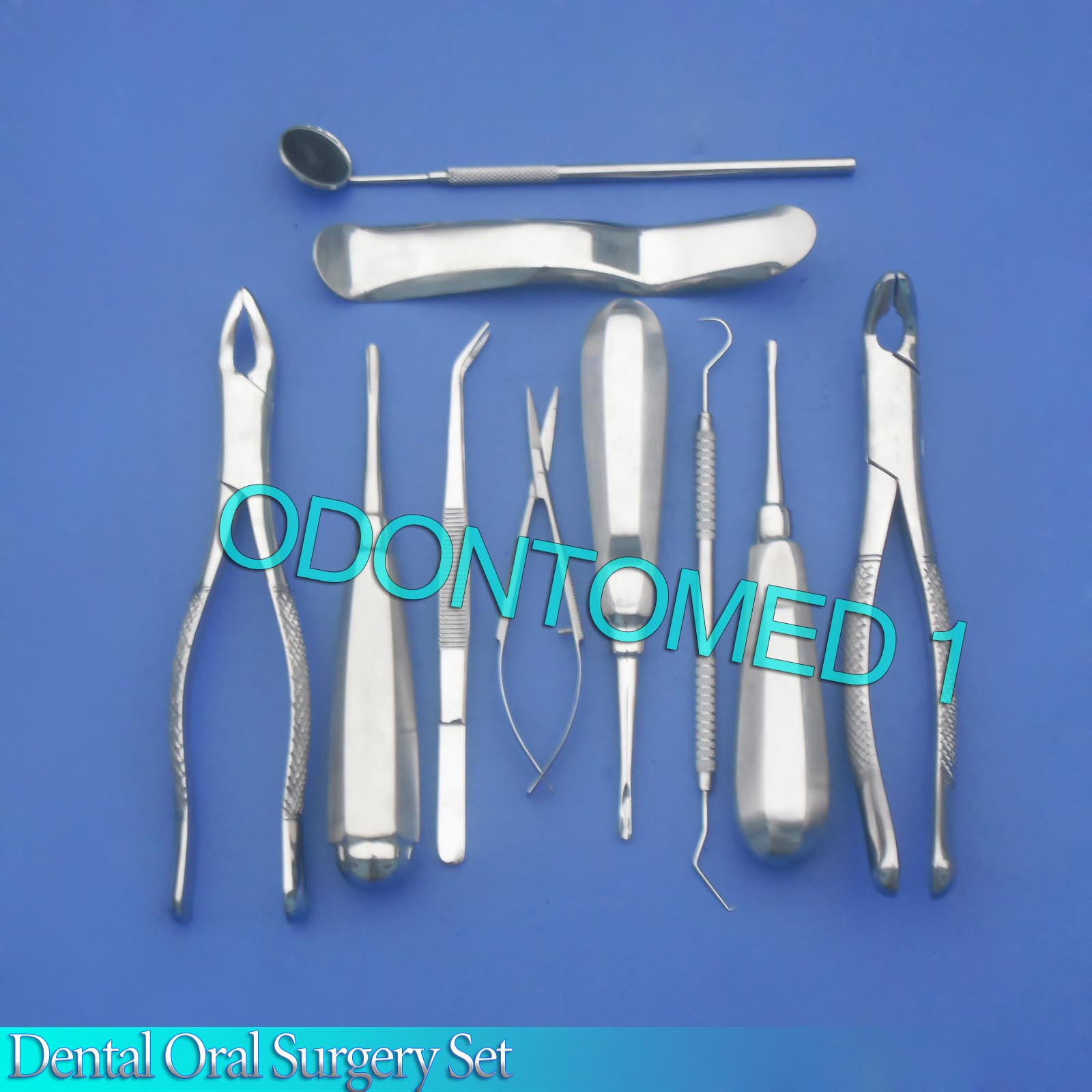 10 PCS PREMIUM BASIC DENTAL KIT ELEVATOR SURGICAL INSTRUMENTS EXTRACTING FCPS