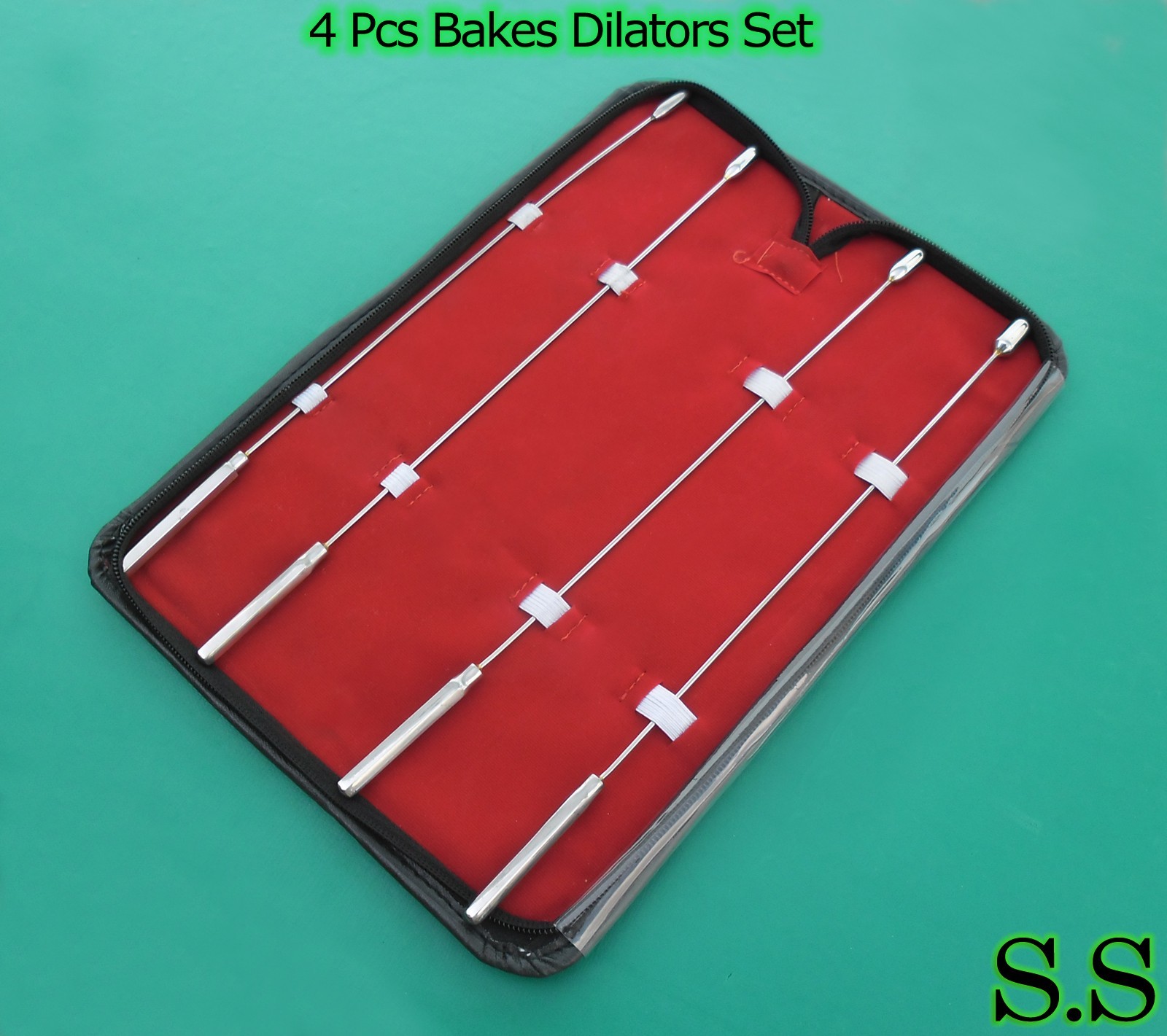 Bakes Rosebud Urethral Sounds Kit – 4mm, 7mm, 10mm , 13mm