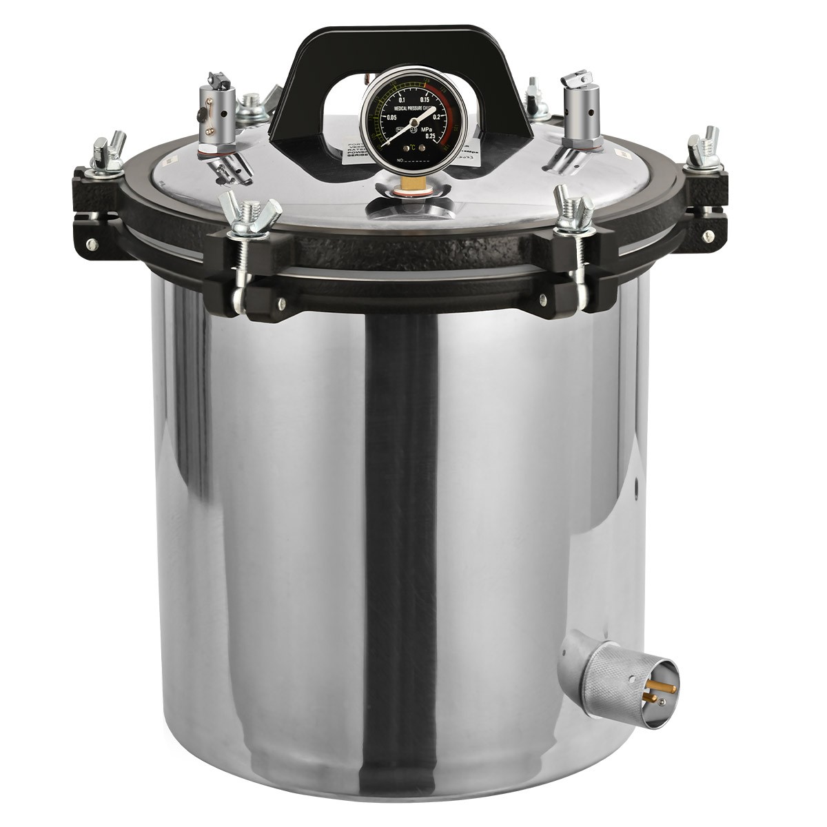 Dental Medical 18L Autoclave Sterilizer Vacuum Steam Sterilization Automatically